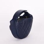 Chanel Caviar Half-Moon Top Handle Bag