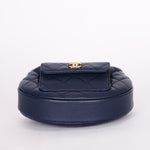 Chanel Caviar Half-Moon Top Handle Bag