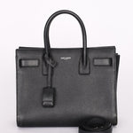 Saint Laurent Sac-De Jour Leather Top Handle Bag