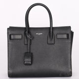Saint Laurent Sac-De Jour Leather Top Handle Bag