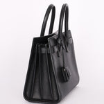 Saint Laurent Sac-De Jour Leather Top Handle Bag