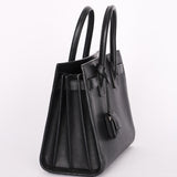 Saint Laurent Sac-De Jour Leather Top Handle Bag