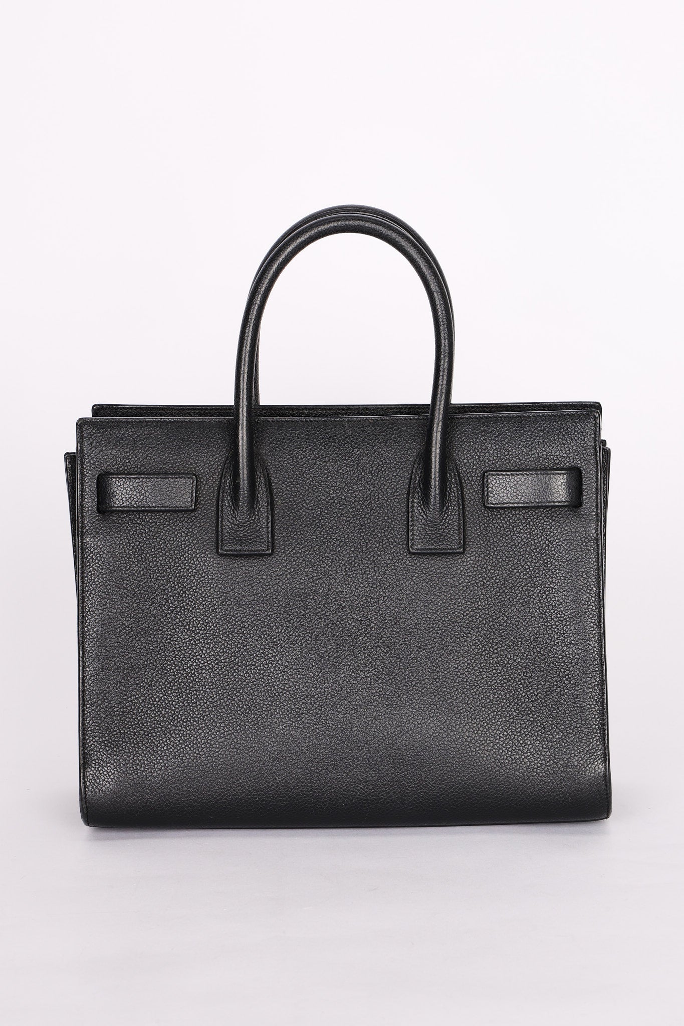 Saint Laurent Sac-De Jour Leather Top Handle Bag