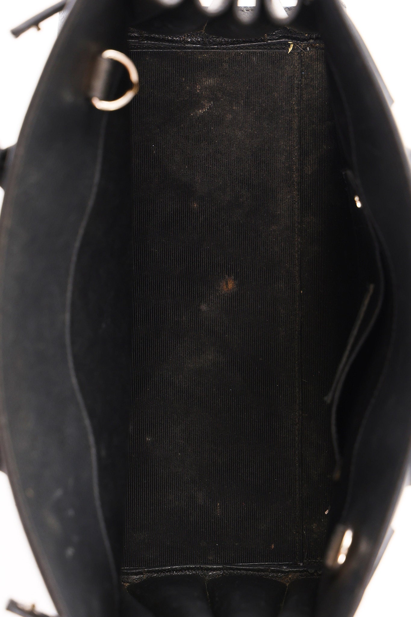 Saint Laurent Sac-De Jour Leather Top Handle Bag