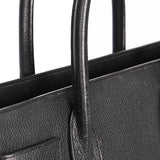 Saint Laurent Sac-De Jour Leather Top Handle Bag