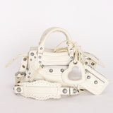Balenciaga XS Neo Cagole City Bag White