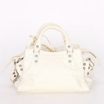 Balenciaga XS Neo Cagole City Bag White