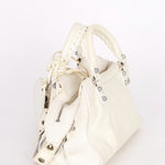 Balenciaga XS Neo Cagole City Bag White