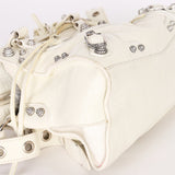 Balenciaga XS Neo Cagole City Bag White