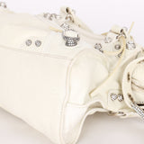 Balenciaga XS Neo Cagole City Bag White