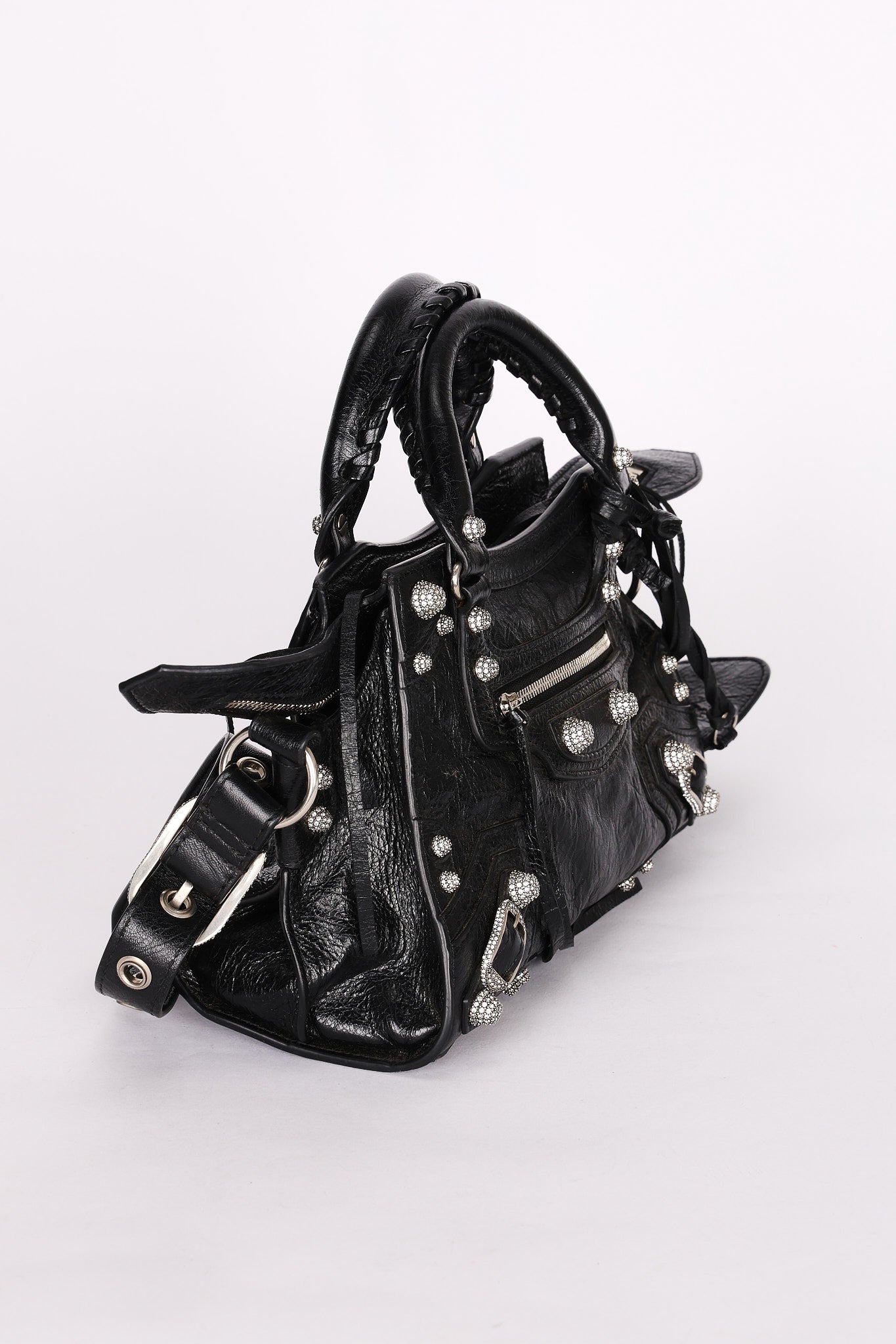 Balenciaga XS Neo Cagole City Bag Black