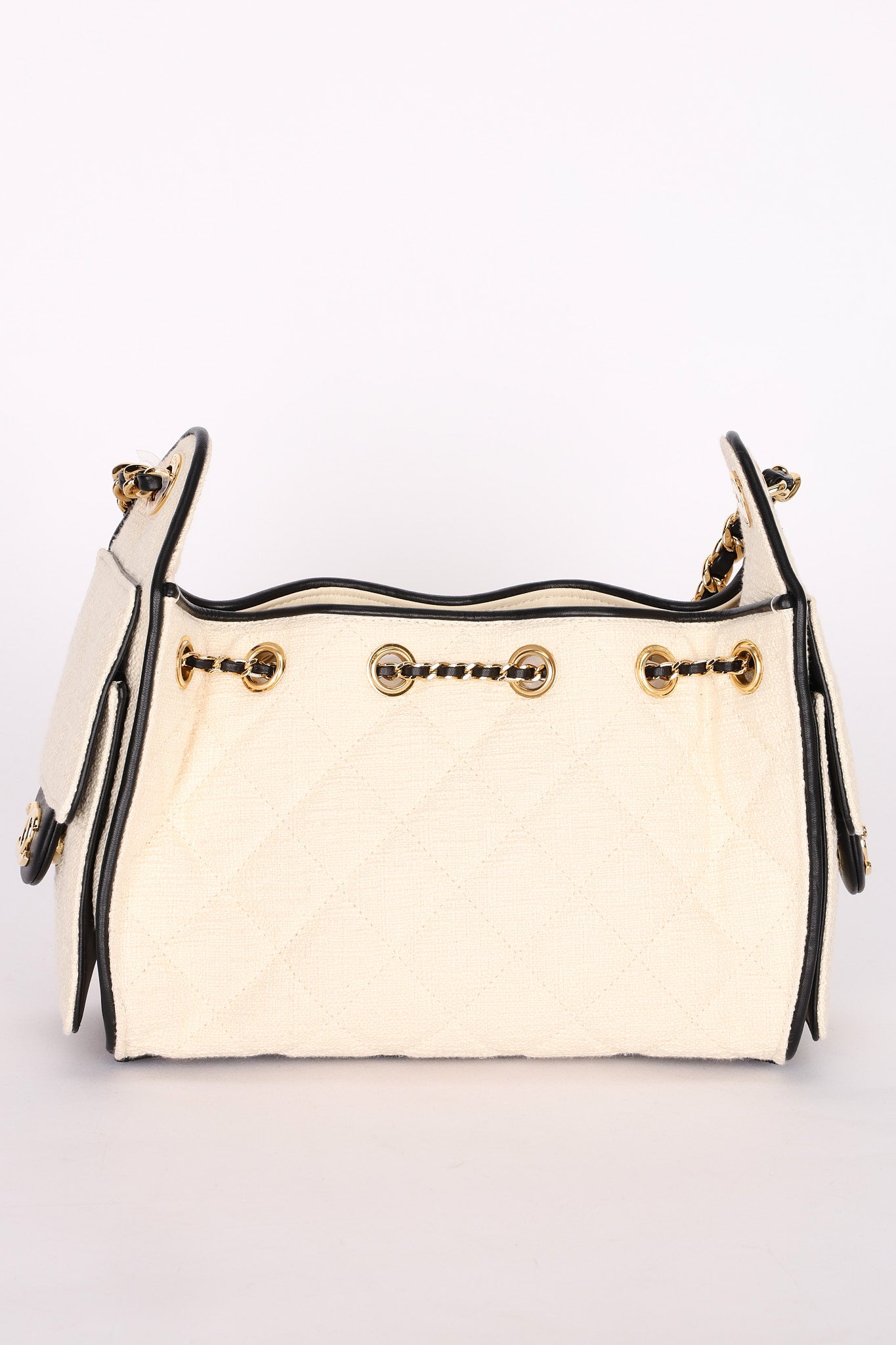 Chanel Raffia 25 Shoulder Bag