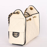 Chanel Raffia 25 Shoulder Bag