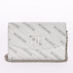 Balenciaga Shimmer Wallet on Chain