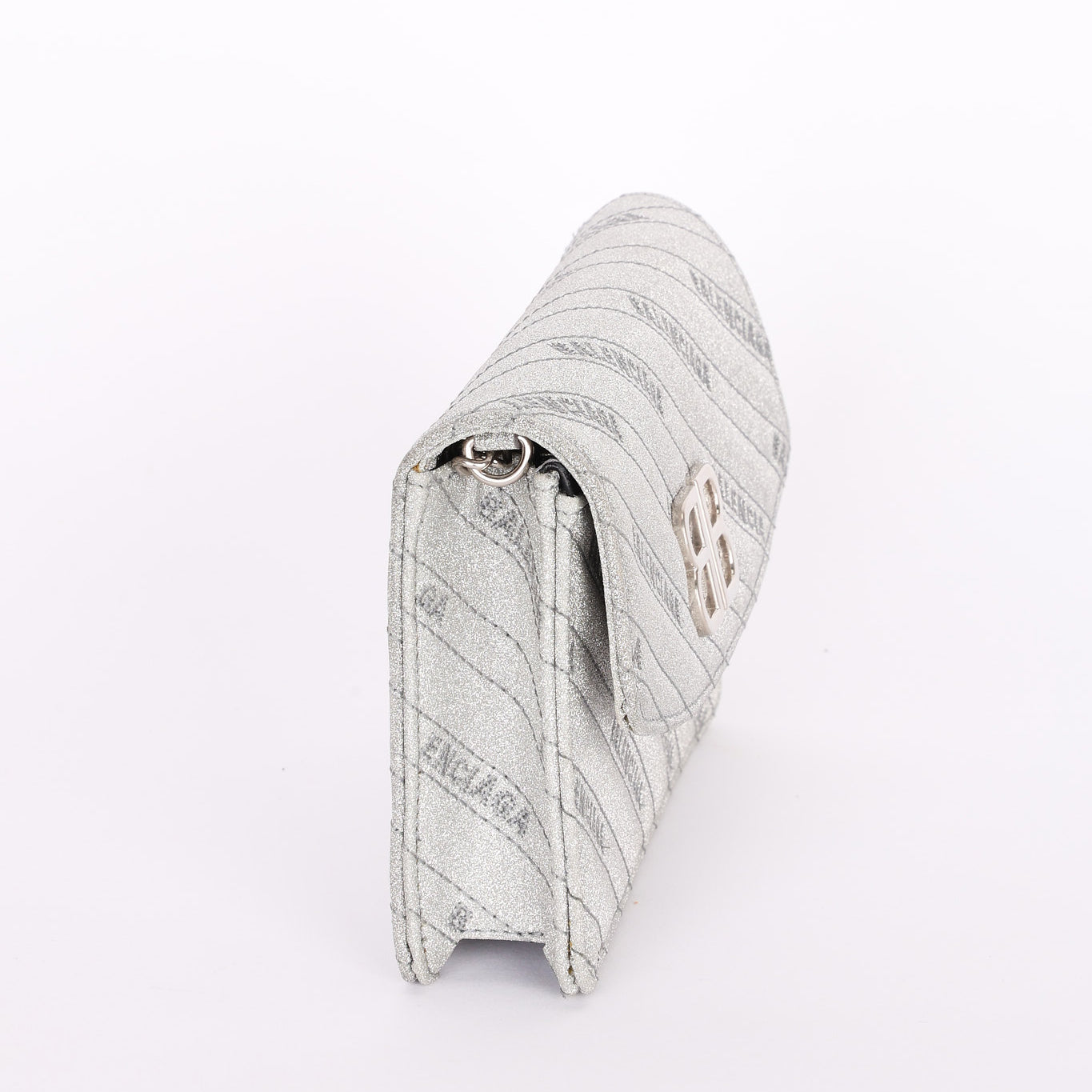 Balenciaga Shimmer Wallet on Chain