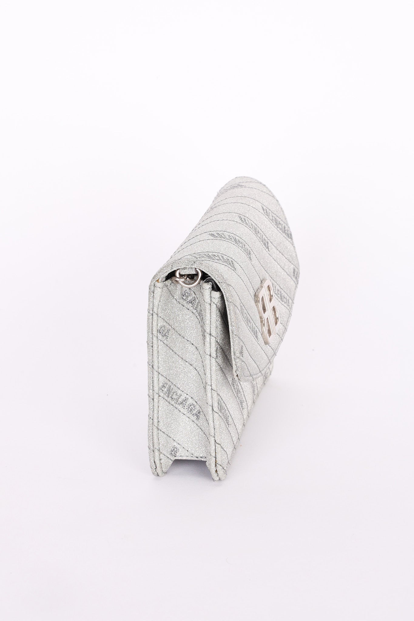 Balenciaga Shimmer Wallet on Chain