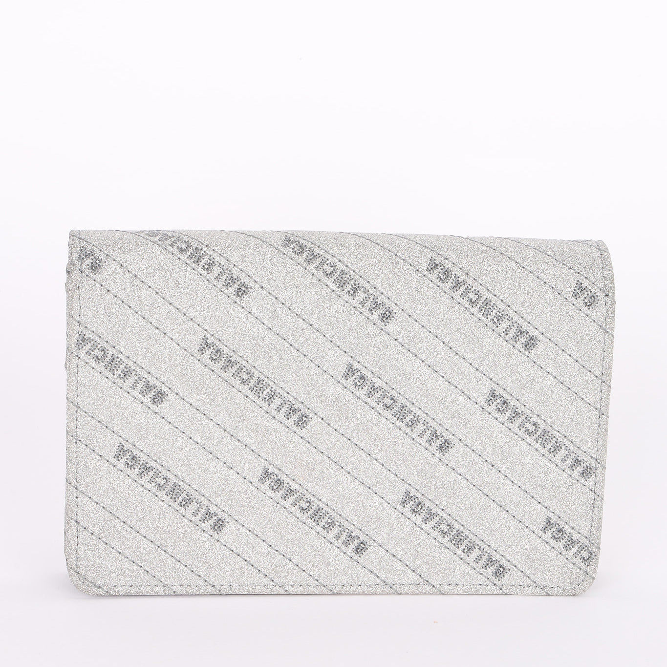 Balenciaga Shimmer Wallet on Chain