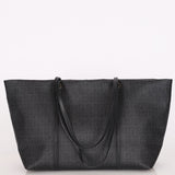 Fendi Zucchino Tote Coated Canvas