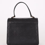 Chanel Kelly Flap Black Lambskin 2012 AGHW