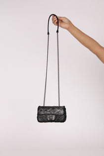 Chanel Mini Flap Metallic Ponyhair 2015 RHW