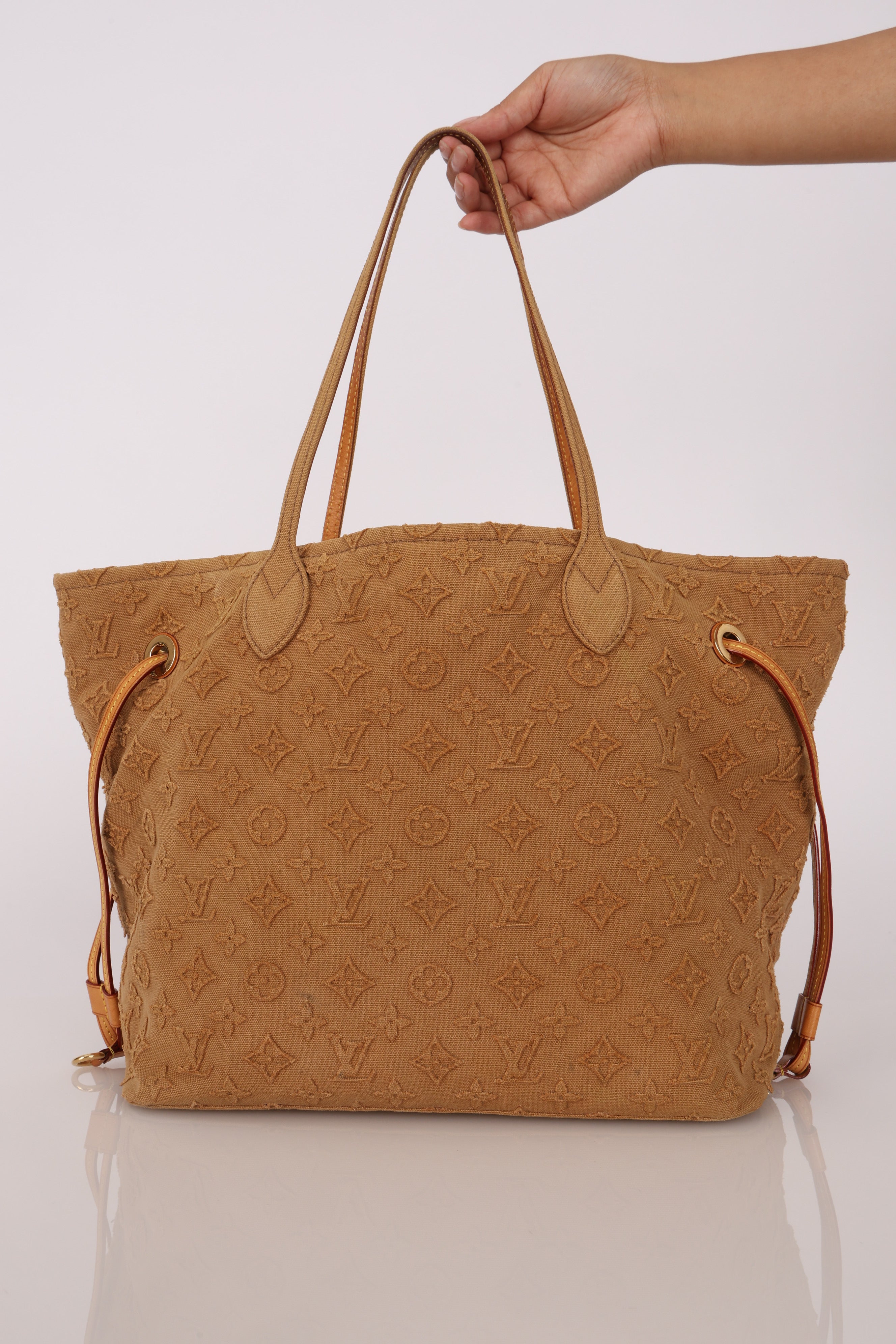 Louis Vuitton Monogram Neverfull MM Stonewashed Denim