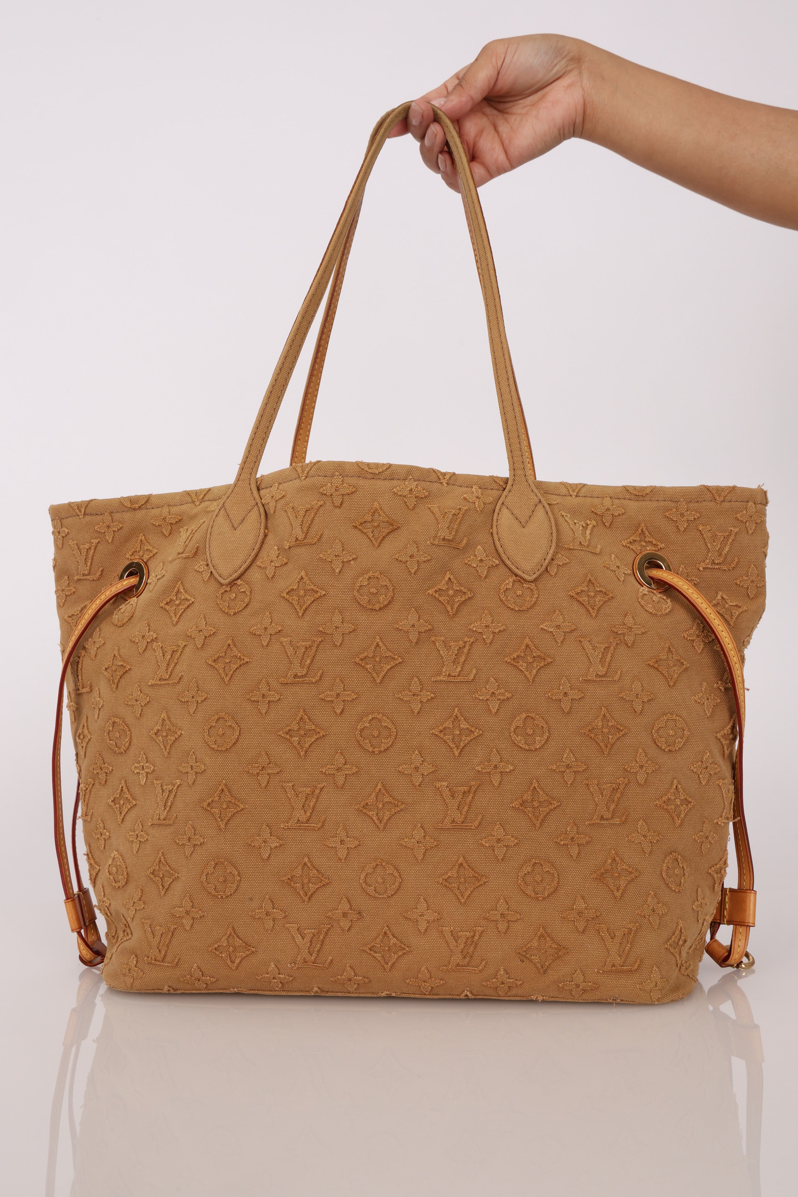 Louis Vuitton Monogram Neverfull MM Stonewashed Denim