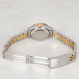 Rolex 69173 Lady Datejust Oyster Perpetual Champagne Diamond Bezel Watch 26mm