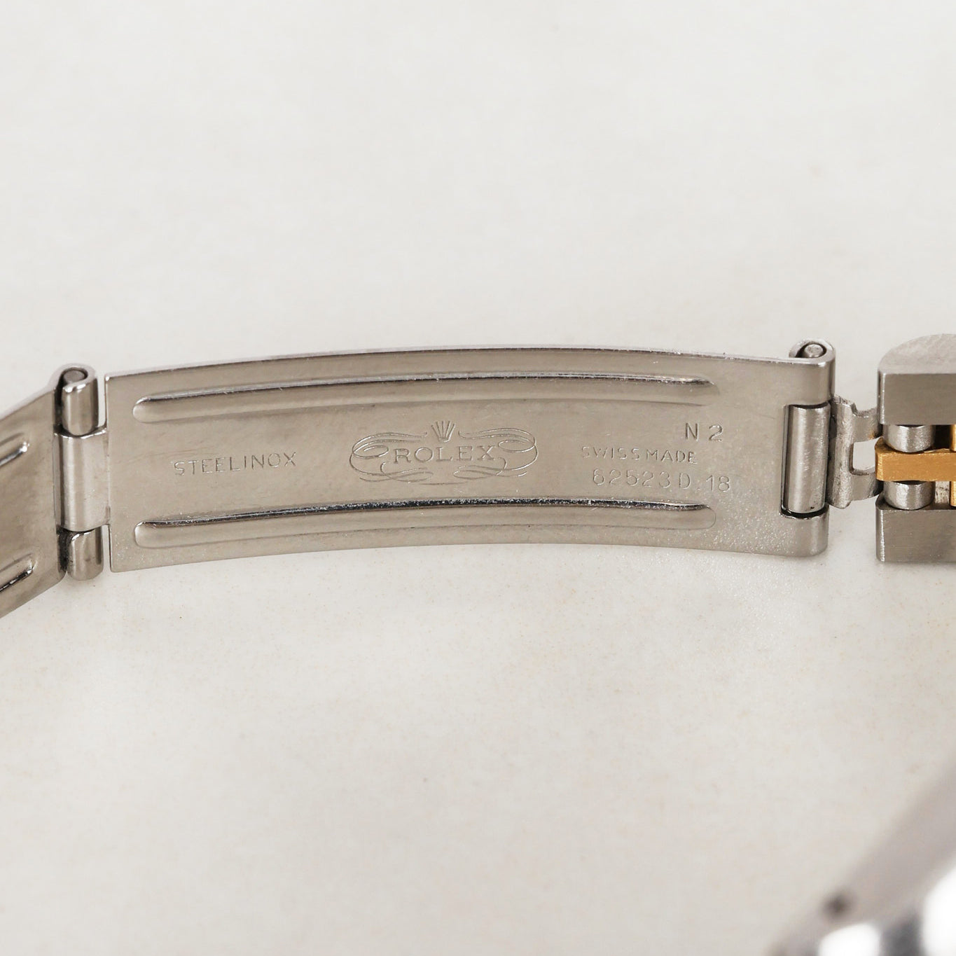 Rolex 69173 Lady Datejust Oyster Perpetual Champagne Diamond Bezel Watch 26mm