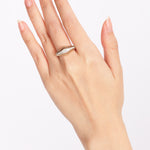 14K Yellow Gold Diamond Cutout Dome Ring, Size US 7 - Drop 53