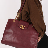 Chanel Supermodel Tote Bordeaux Caviar 24K GP