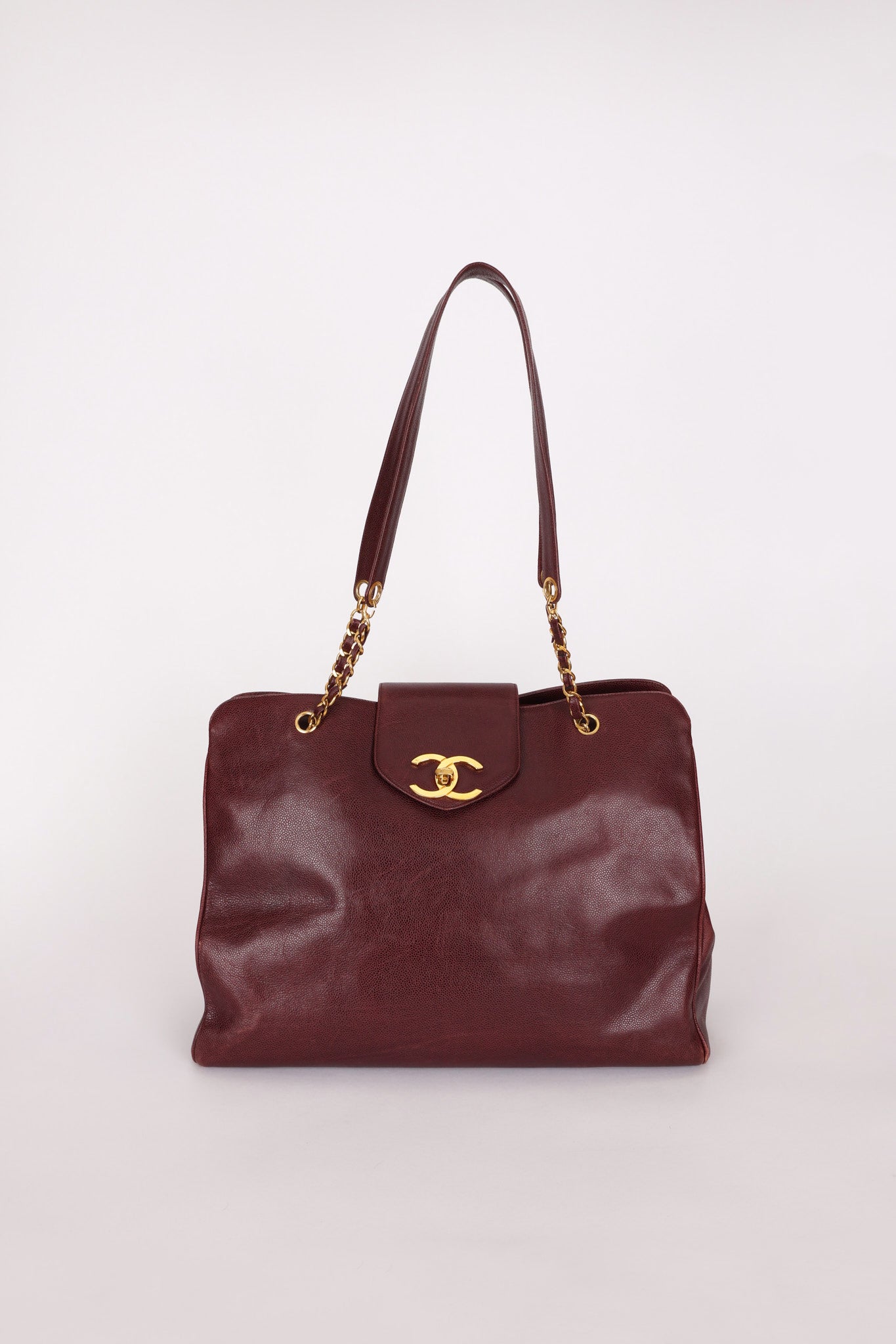 Chanel Supermodel Tote Bordeaux Caviar 24K GP