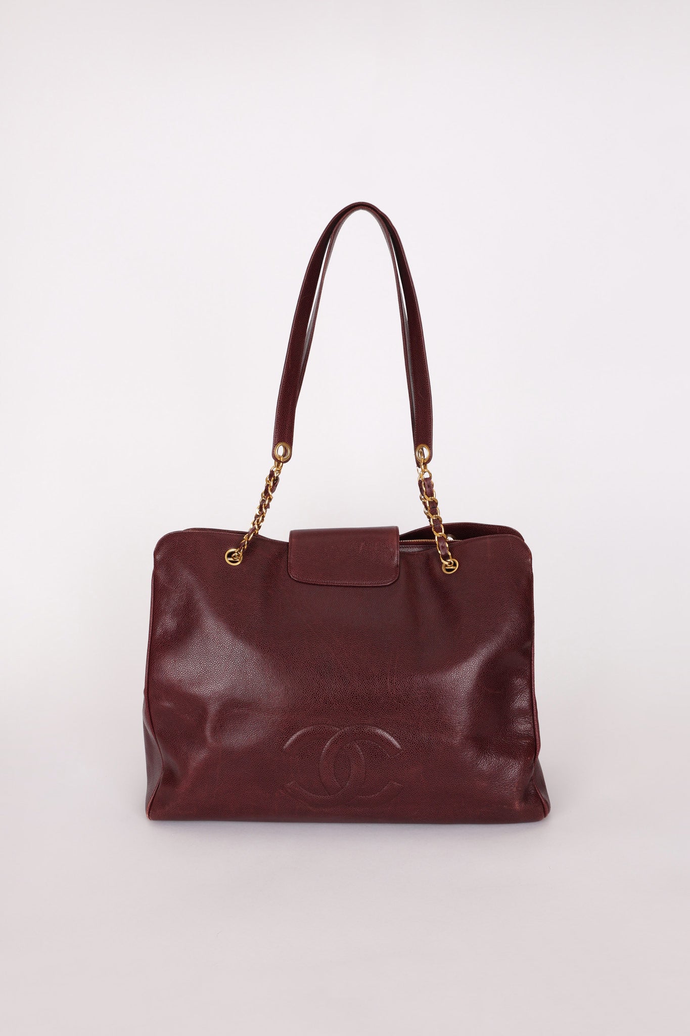 Chanel Supermodel Tote Bordeaux Caviar 24K GP