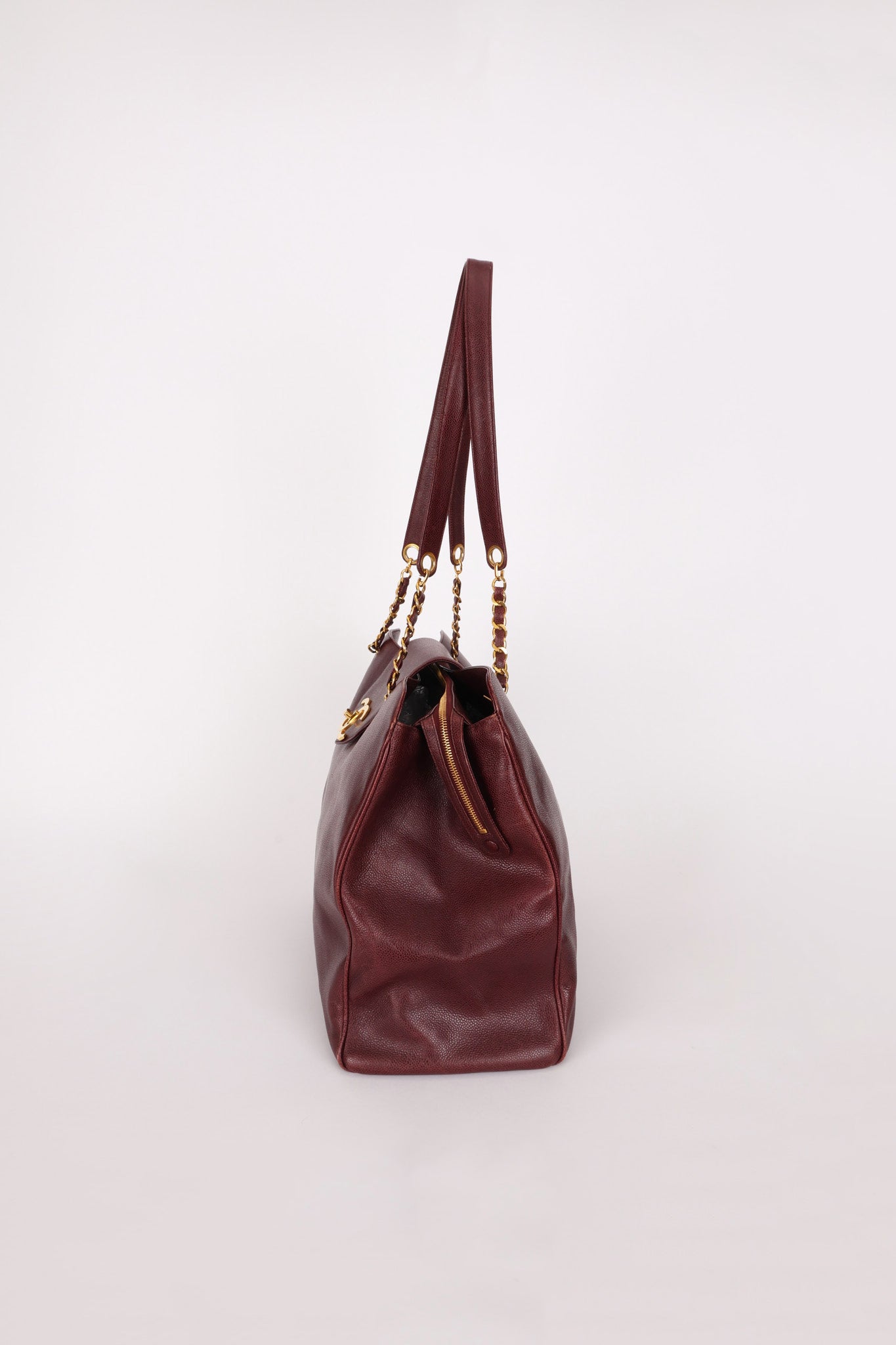 Chanel Supermodel Tote Bordeaux Caviar 24K GP