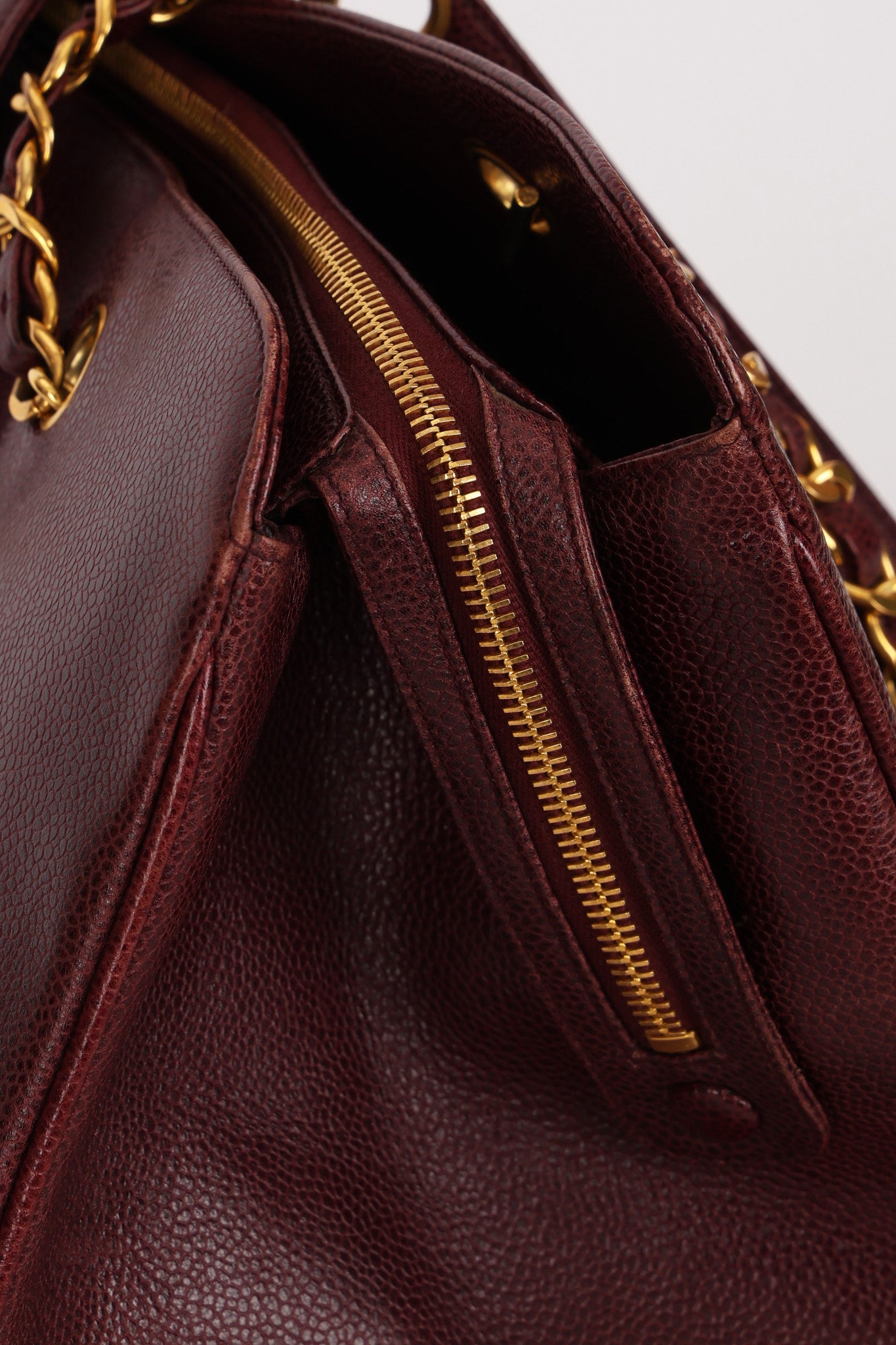 Chanel Supermodel Tote Bordeaux Caviar 24K GP
