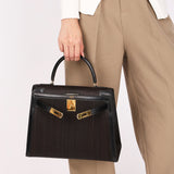 Hermès Kelly 28 (color + leather) GHW