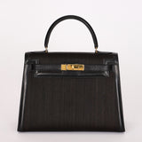 Hermès Kelly 28 (color + leather) GHW