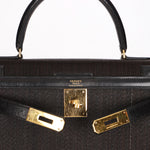 Hermès Kelly 28 (color + leather) GHW