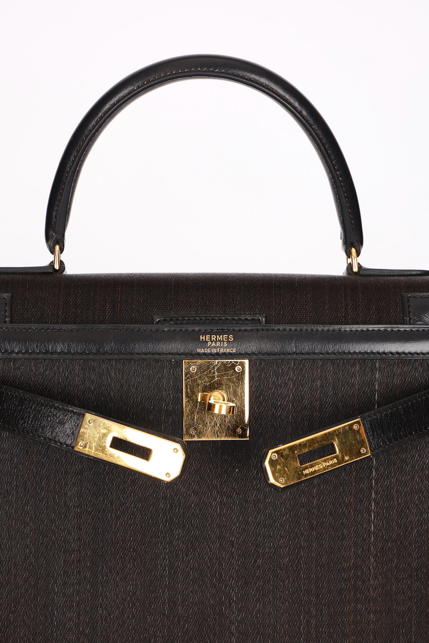 Hermès Kelly 28 (color + leather) GHW