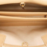 Chanel Small Urban Essential East West Shopping Tote Light Beige Caviar GHW