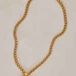 Chanel 1996 Double CC Turnlock Necklace 24K GP