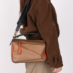 Loewe Tricolor Small Puzzle Bag