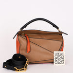 Loewe Tricolor Small Puzzle Bag