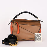 Loewe Tricolor Small Puzzle Bag