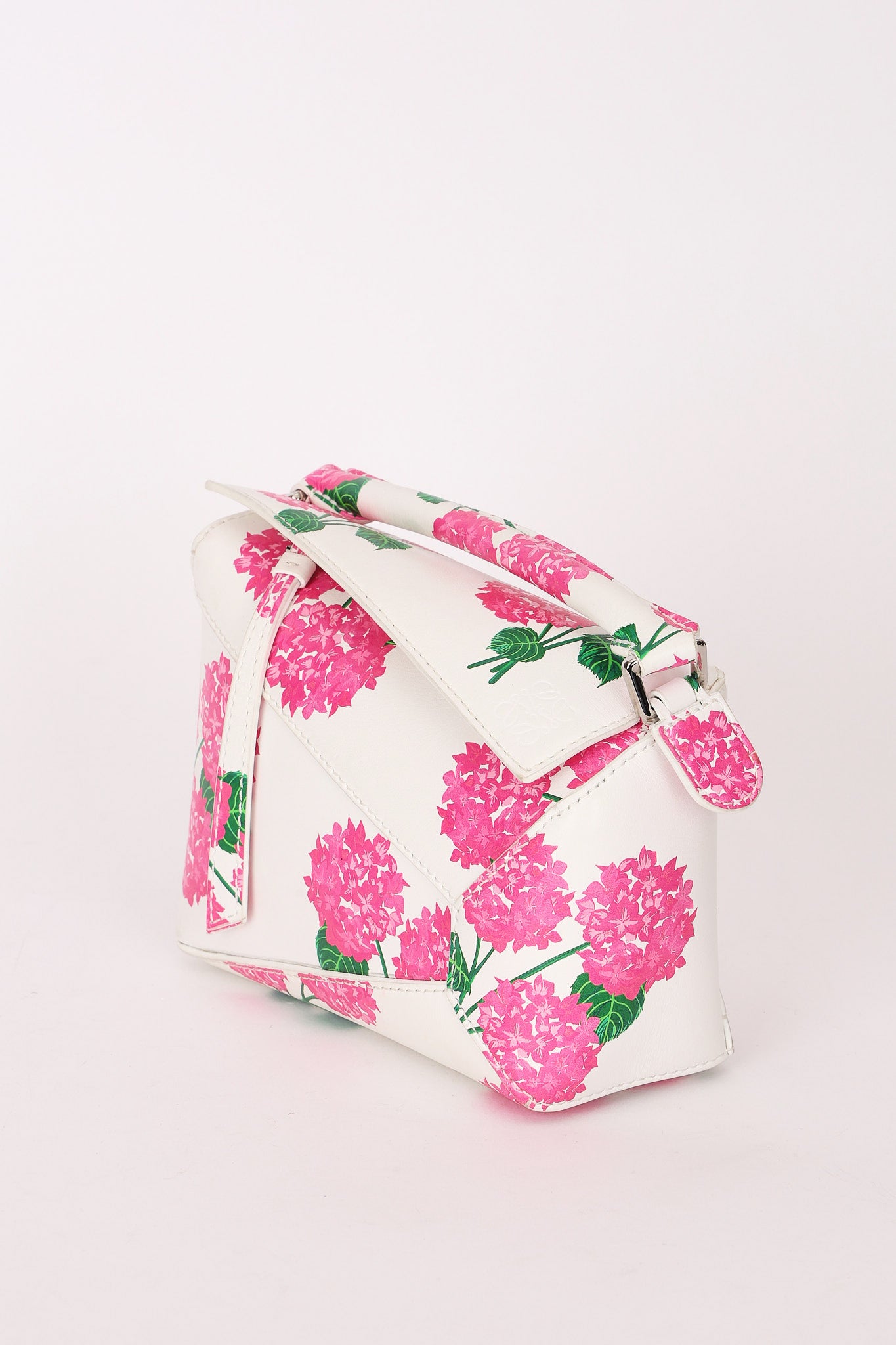 Loewe Hydrangea Mini Puzzle Edge Bag 2023
