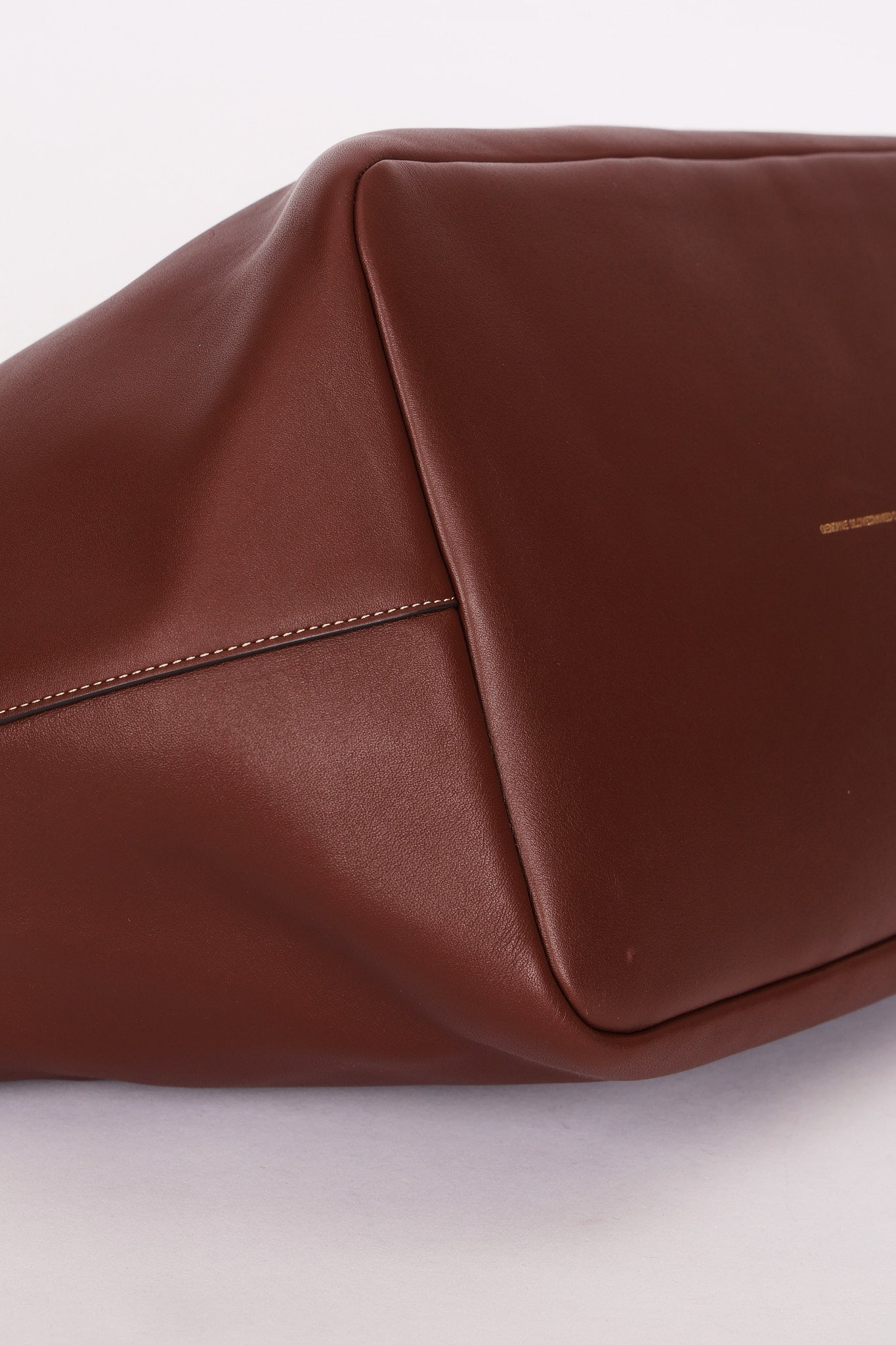 Coach Large Kisslock Frame Bag Brown
