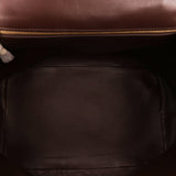Coach Large Kisslock Frame Bag Brown