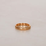 Bvlgari 18K Rose Gold Spiga Ring, Size US 4.25