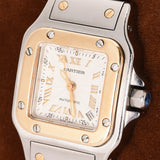 Cartier Automatic Santos Galbee Two-Tone Watch 24mm