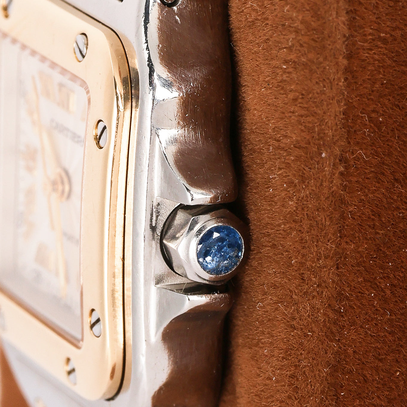 Cartier Automatic Santos Galbee Two-Tone Watch 24mm