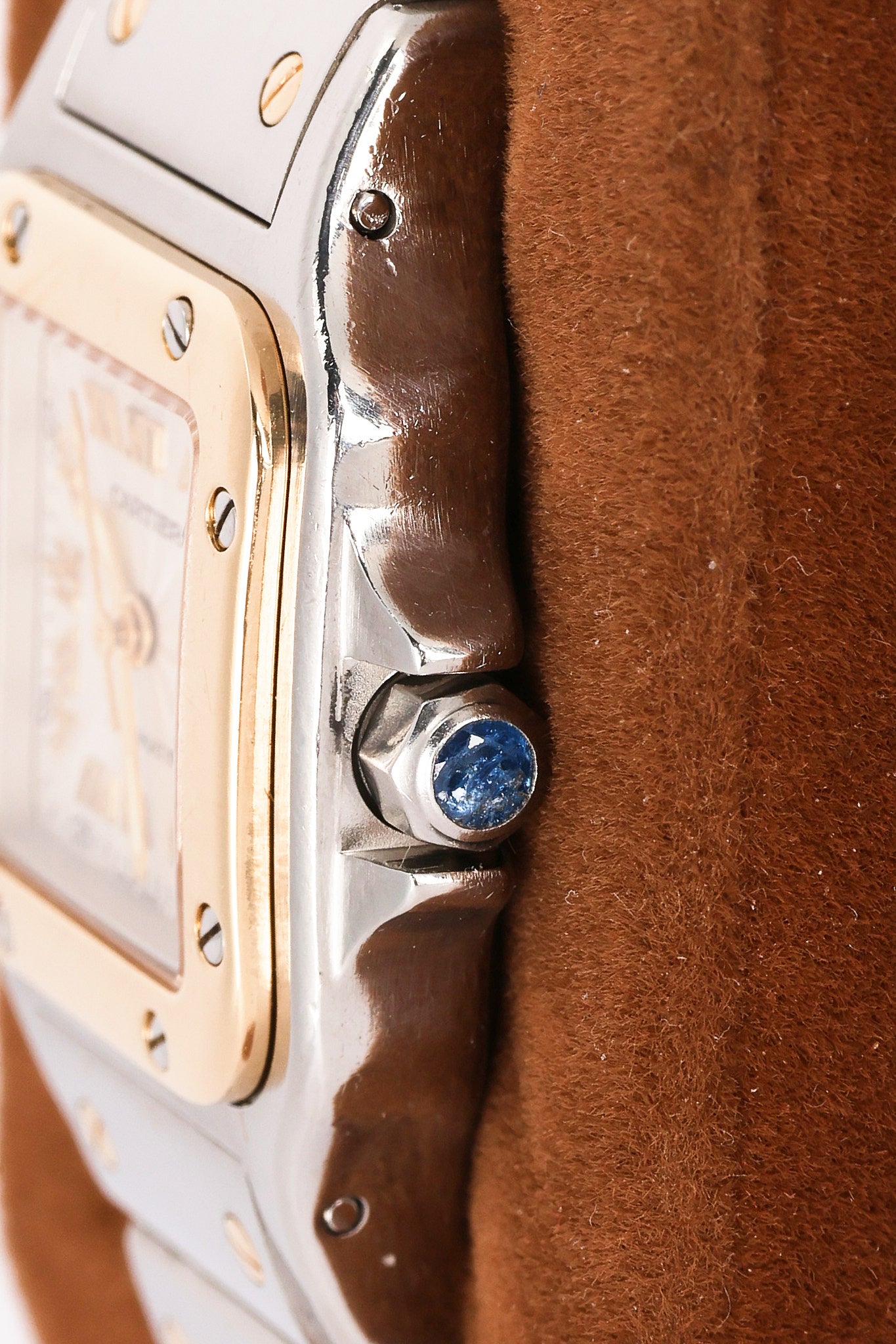 Cartier Automatic Santos Galbee Two-Tone Watch 24mm